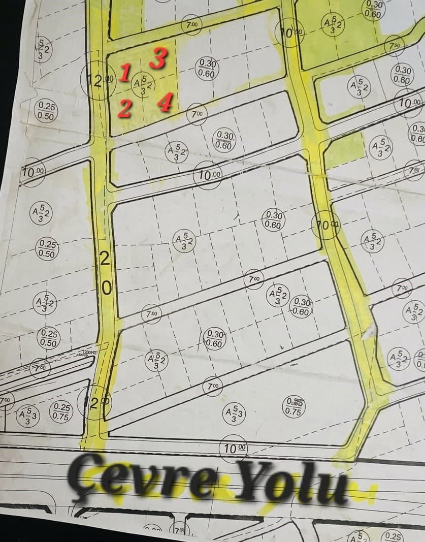 Yeni Mahalle'de Çevre Yoluna 150mt Mesafede Parseller